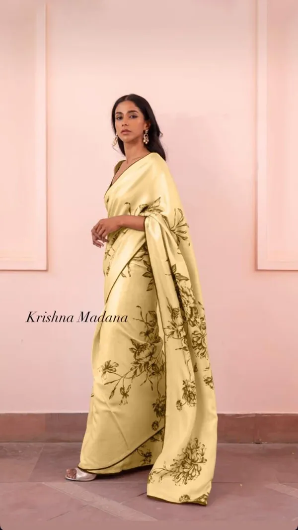Yellow_Original_Japan_Satin_Saree_For_Women
