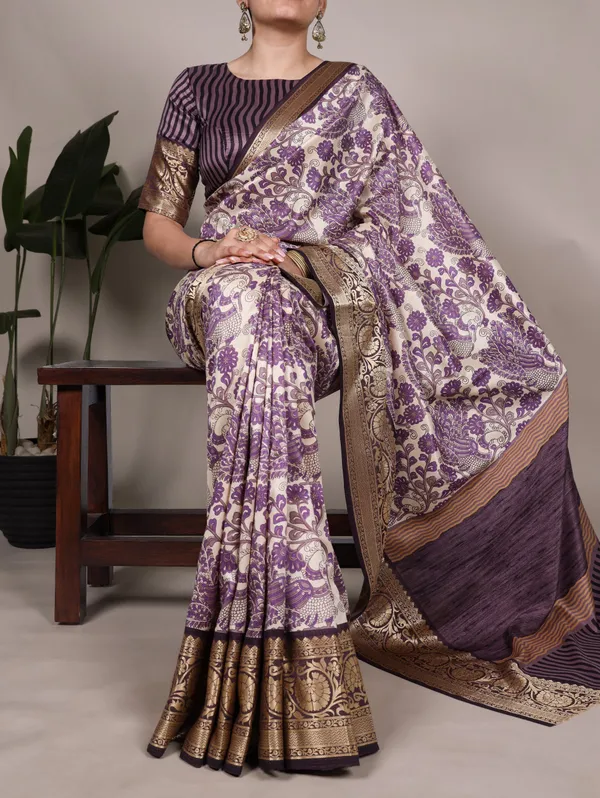 Purple_Original_Japan_Satin_Saree_For_Women