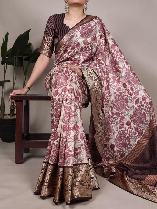 Pink_Original_Japan_Satin_Saree_For_Women