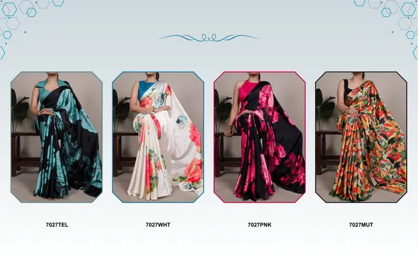 White_Original_Japan_Satin_Saree_For_Women