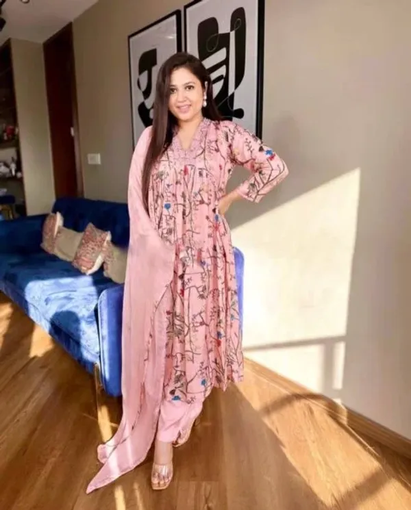 Baby_Pink_Ready_To_Wear_Anarkali_Kurti_Pant_With_Dupatta