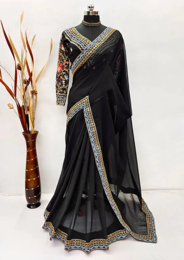 Beatutiful_Facny_Designer_Georgette_Saree
