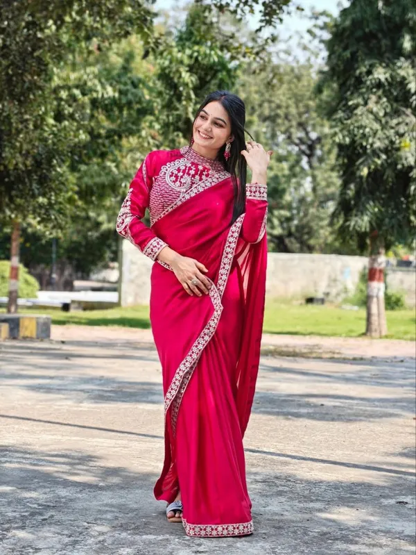 Heavy_Rangoli_Sequence_Ready_To_Wear_Saree