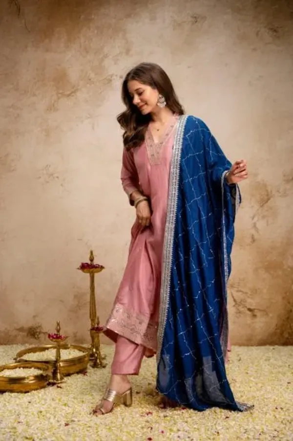 Embroidered_Pink_Anarkali_Suit_Set_with_Pant_for_Women_Party_Wear