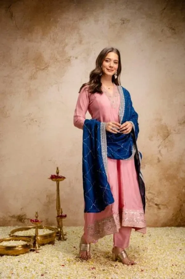 Embroidered_Pink_Anarkali_Suit_Set_with_Pant_for_Women_Party_Wear