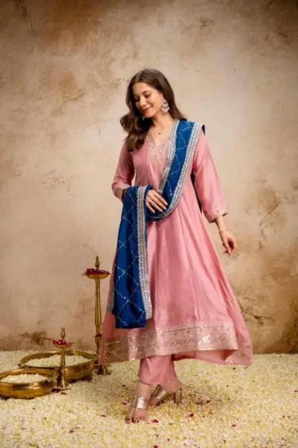Embroidered_Pink_Anarkali_Suit_Set_with_Pant_for_Women_Party_Wear