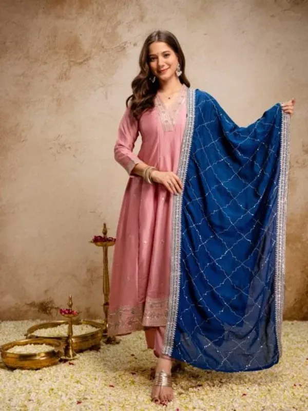 Embroidered_Pink_Anarkali_Suit_Set_with_Pant_for_Women_Party_Wear