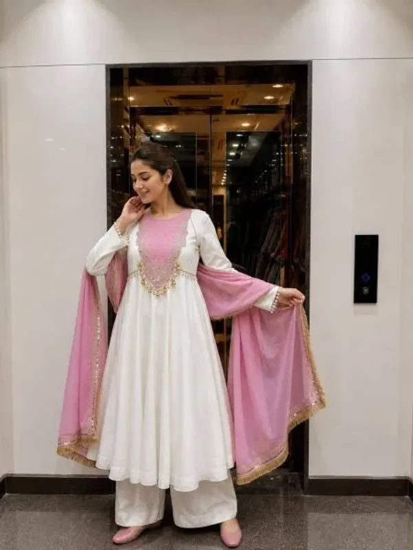 Exceptional_White_Pink_Heavy_Roman_Glass_Silk_Anarkali_Suit_with_Sequin_and_Zari_Work