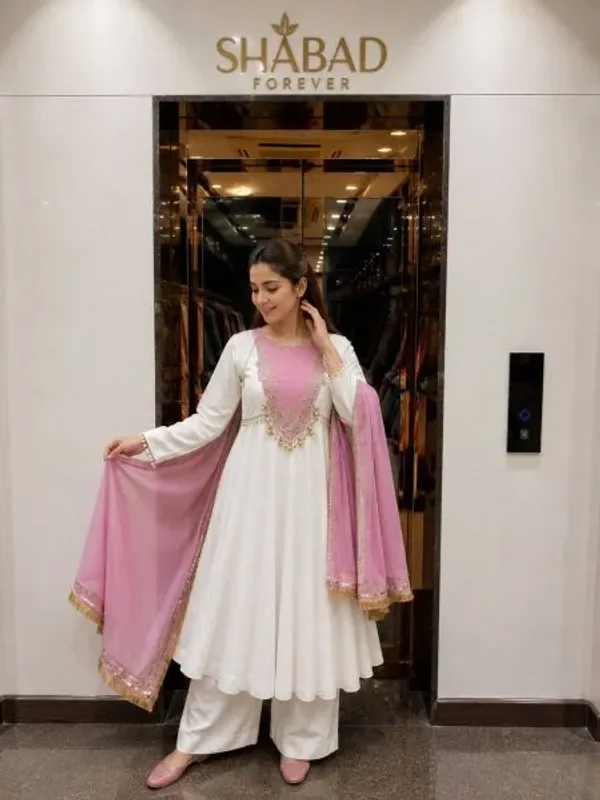 Exceptional_White_Pink_Heavy_Roman_Glass_Silk_Anarkali_Suit_with_Sequin_and_Zari_Work