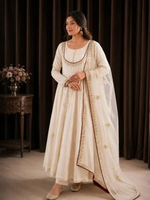 Flawless_White_Roman_Cotton_Anarkali_Gown_Pant_Dupatta_Set_with_Sequins_Work_For_Special_Occasions