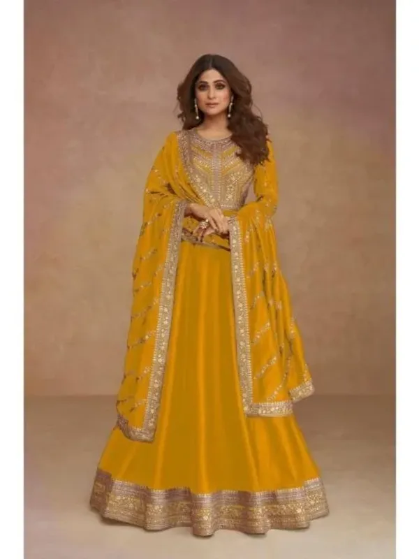 Golden_Glow_Mustard_Silk_Anarkali_Suit_for_Haldi_&_Wedding_Celebrations