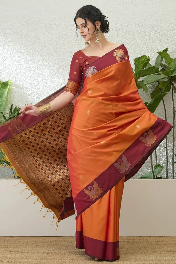 Soft_Silk_With_Zari_Worked_Fancy_Saree