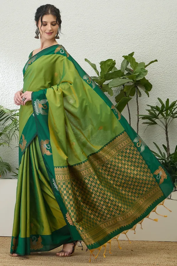 Soft_Silk_With_Zari_Worked_Fancy_Saree