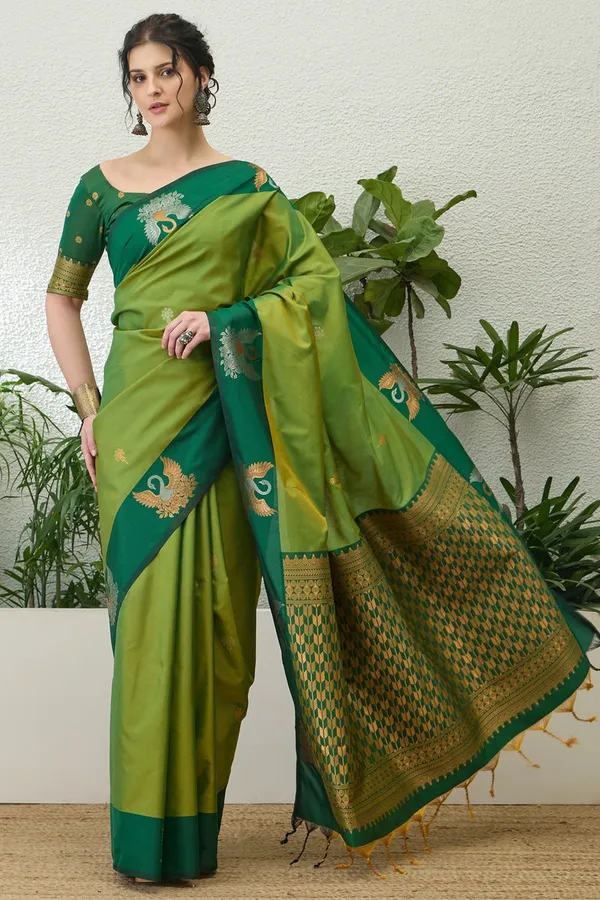 Soft_Silk_With_Zari_Worked_Fancy_Saree