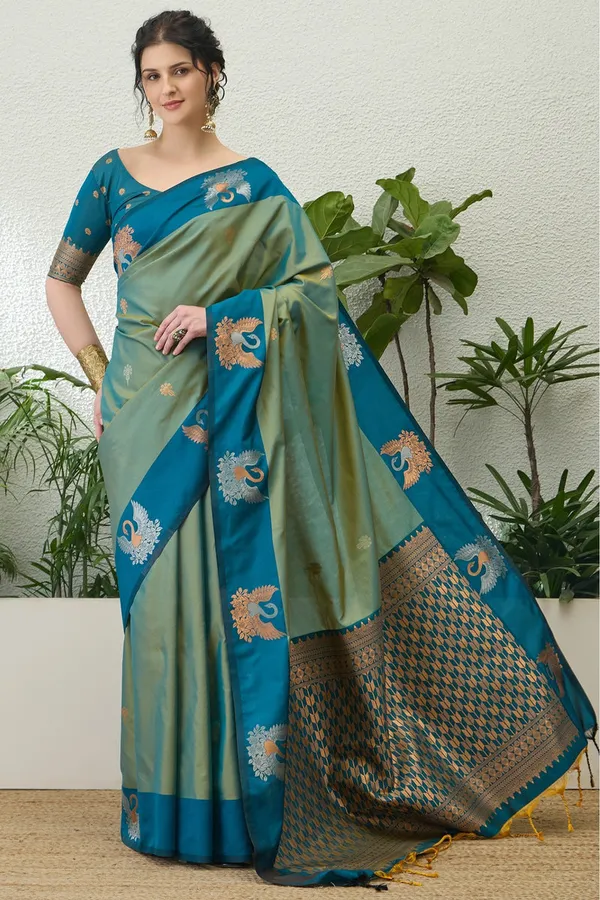 Soft_Silk_With_Zari_Worked_Fancy_Saree