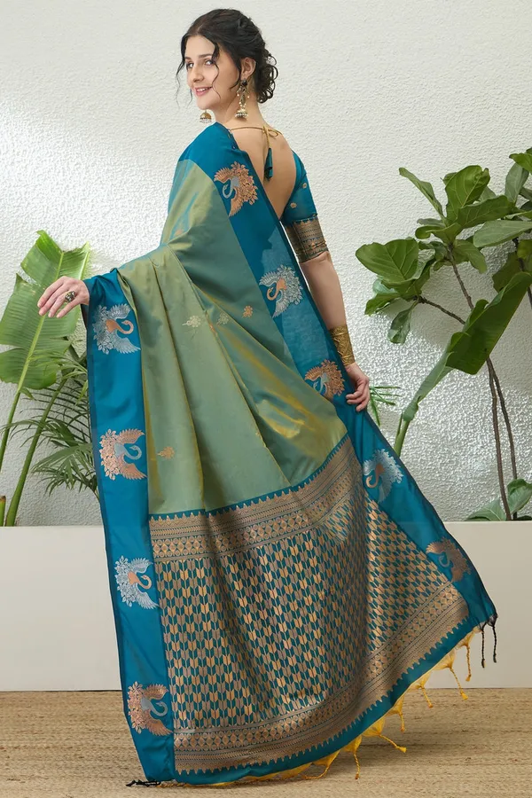 Soft_Silk_With_Zari_Worked_Fancy_Saree