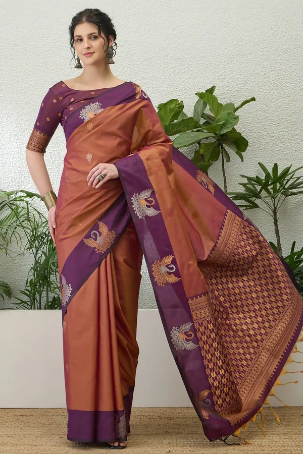 Soft_Silk_With_Zari_Worked_Fancy_Saree