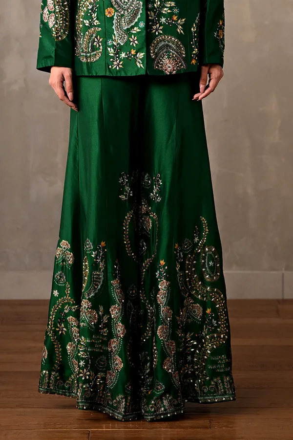 Heavy_Chinon_Embroidered_Party_Wear_Top_With_Plazzo