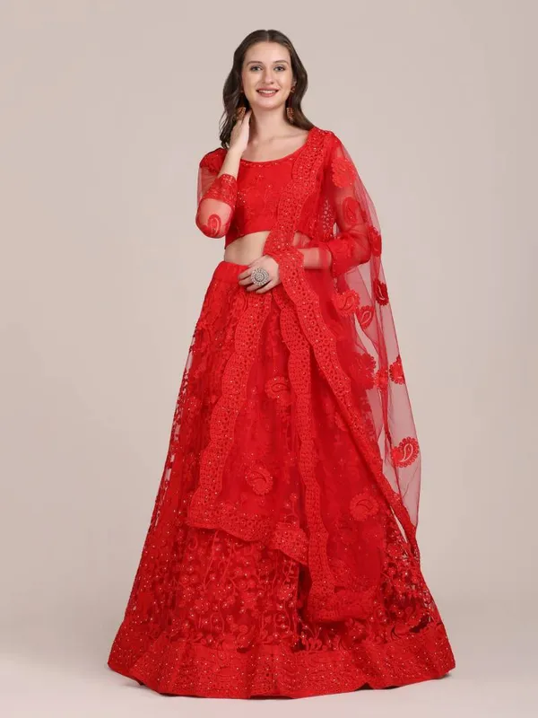 Net_Designer_Lehenga
