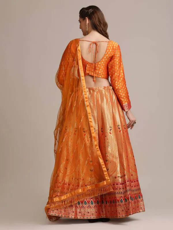 Jacquard_Silk_Designer_Lehenga
