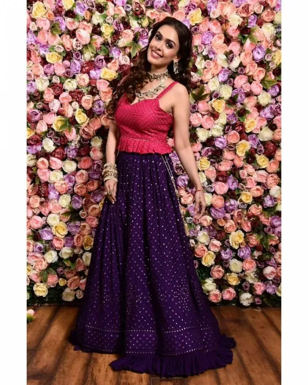 Embroidered_Faux_Georgette_Lehenga_Choli
