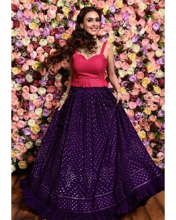 Embroidered_Faux_Georgette_Lehenga_Choli