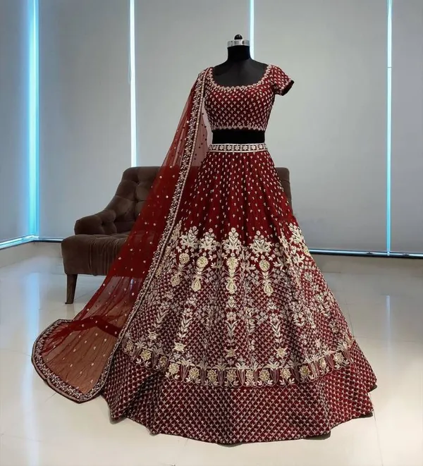 Designer_Taffeta_Satin_Silk_Lehenga