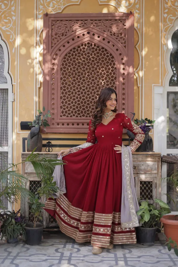 Faux_Blooming_Sequins_Embroidered_Gown_With_Dupatta
