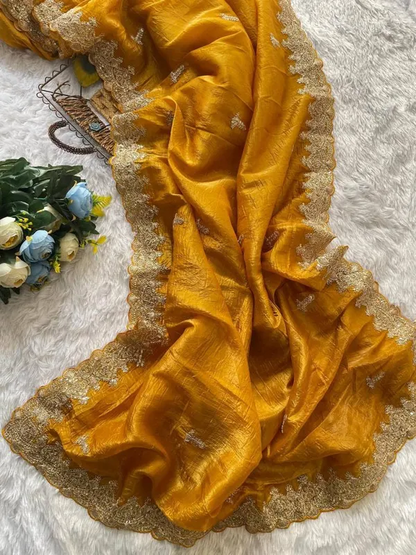 Remium_Soft_Gold_Silk_Beautiful_Embroidery_Worked_Saree