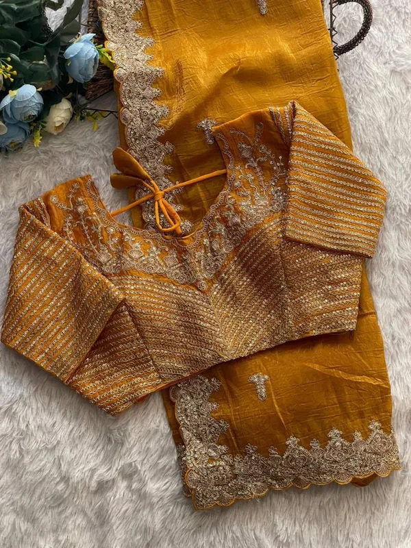 Remium_Soft_Gold_Silk_Beautiful_Embroidery_Worked_Saree