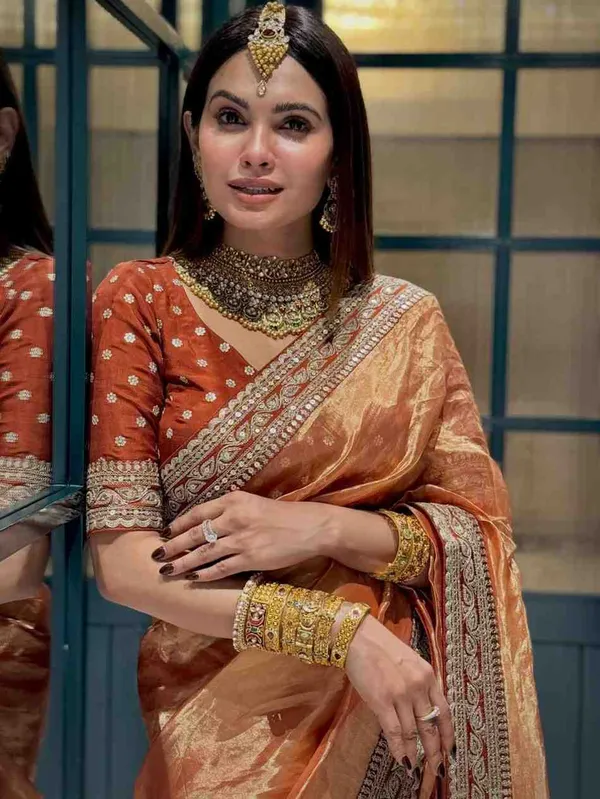 Soft_Twill_Beautiful_Sequence_Worked_Designer_Saree