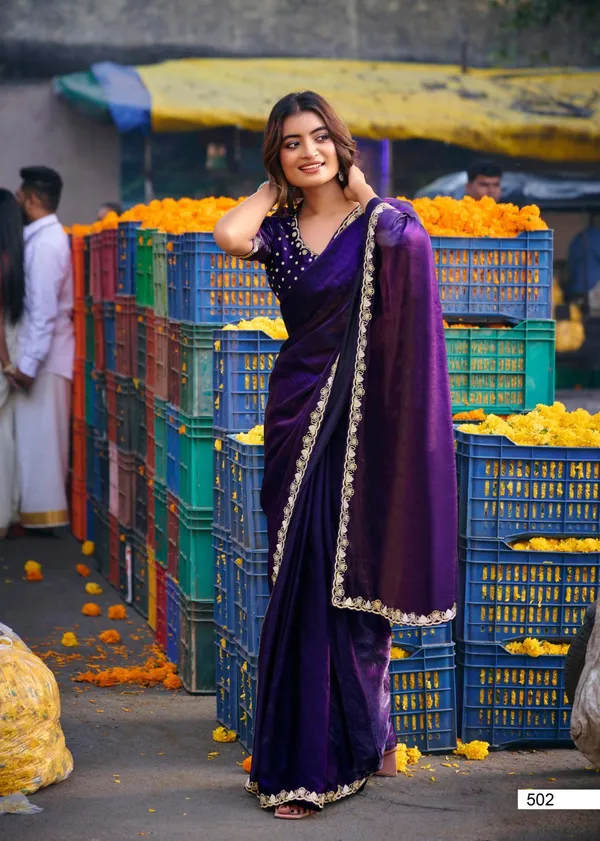 Malai_Silk_With_Embroidery_Work_Saree