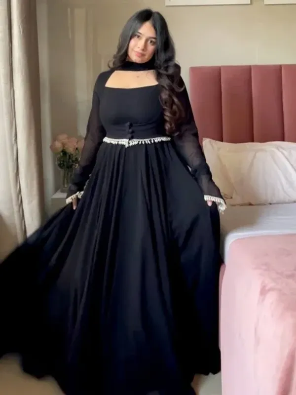 Majestic_Black_Faux_Georgette_Maxi_Anarkali_Suit_