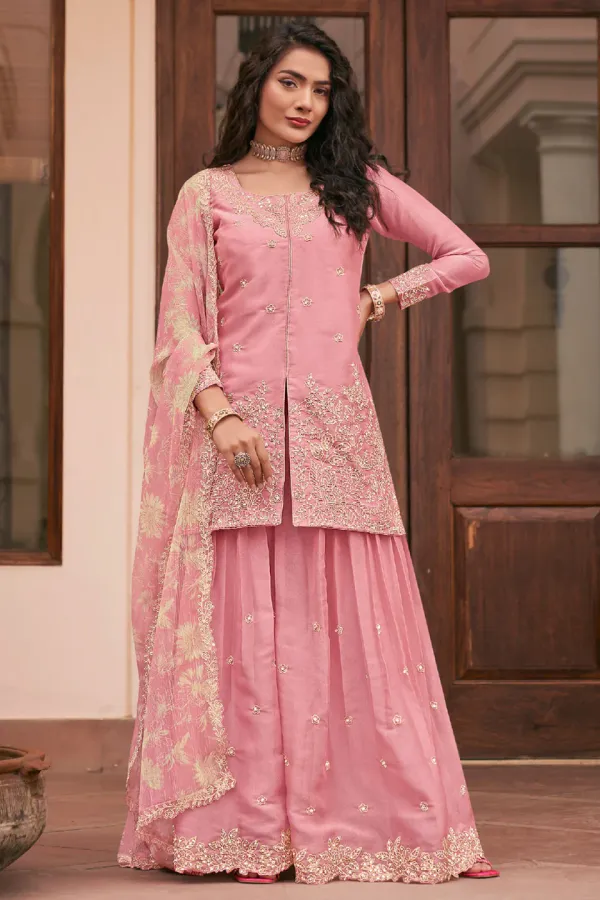 Moss_Silk_Embroidery_Work_Designer_Indo_Western