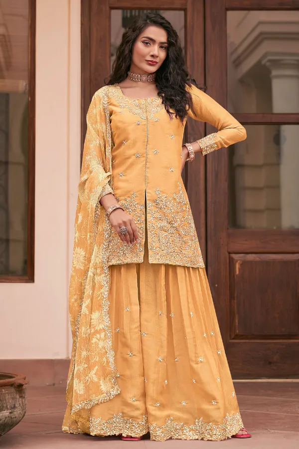 Moss_Silk_Embroidery_Work_Designer_Indo_Western