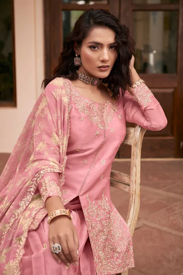 Moss_Silk_Embroidery_Work_Designer_Indo_Western