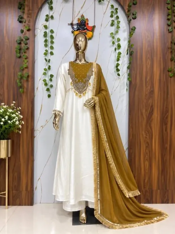 Mustard_Yellow_Anarkali_Suit_with_Sequin_Work_and_Star_Georgette_Dupatta