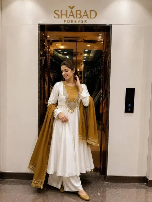 Mustard_Yellow_Anarkali_Suit_with_Sequin_Work_and_Star_Georgette_Dupatta
