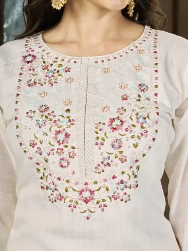 OffWhite_Designer_Mal_Chanderi_Anarkali_Suit_with_Diamond_Grid_Hand_Work