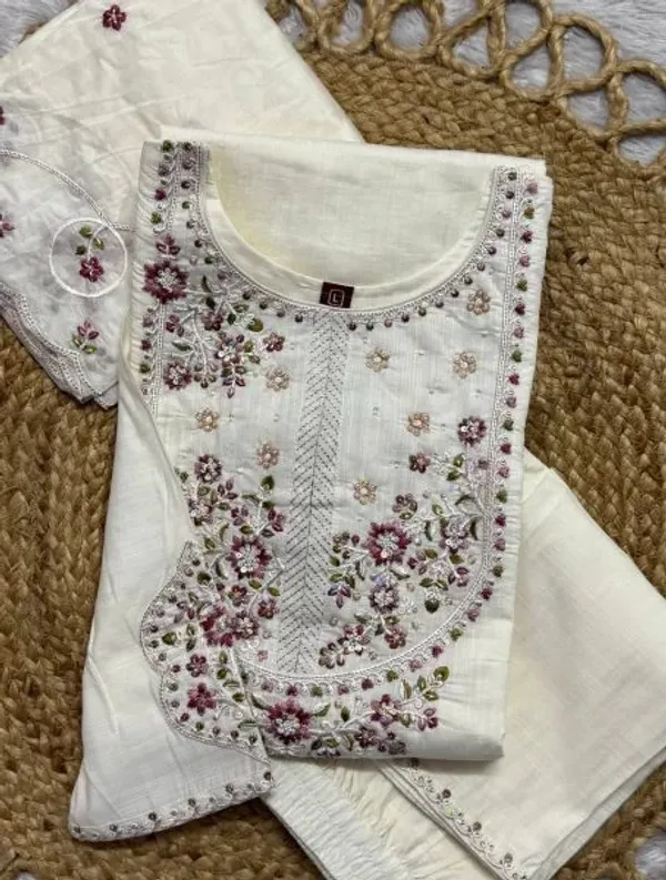 OffWhite_Designer_Mal_Chanderi_Anarkali_Suit_with_Diamond_Grid_Hand_Work