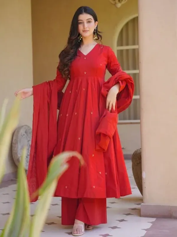 Pink_Georgette_Anarkali_Gown_with_Pant_and_Dupatta_Designer_Embroidery_Work_for_Celebrations