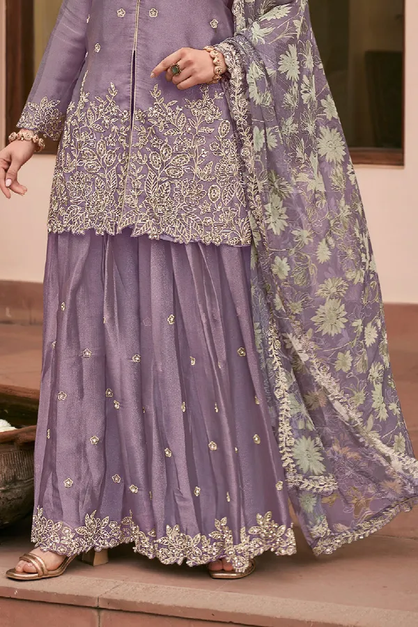 Moss_Silk_Embroidery_Work_Designer_Indo_Western