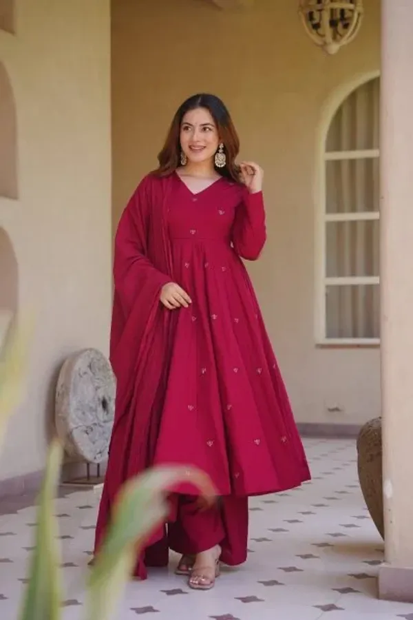 Rani_Pink_Roman_Silk_Anarkali_Suit_with_Heavy_Embroidery_Work_and_Chanderi_Silk_Dupatta