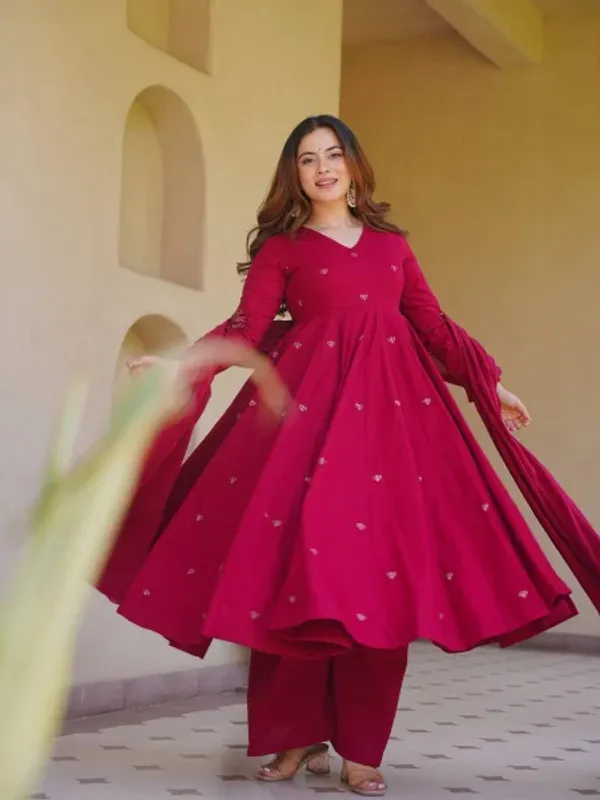Rani_Pink_Roman_Silk_Anarkali_Suit_with_Heavy_Embroidery_Work_and_Chanderi_Silk_Dupatta