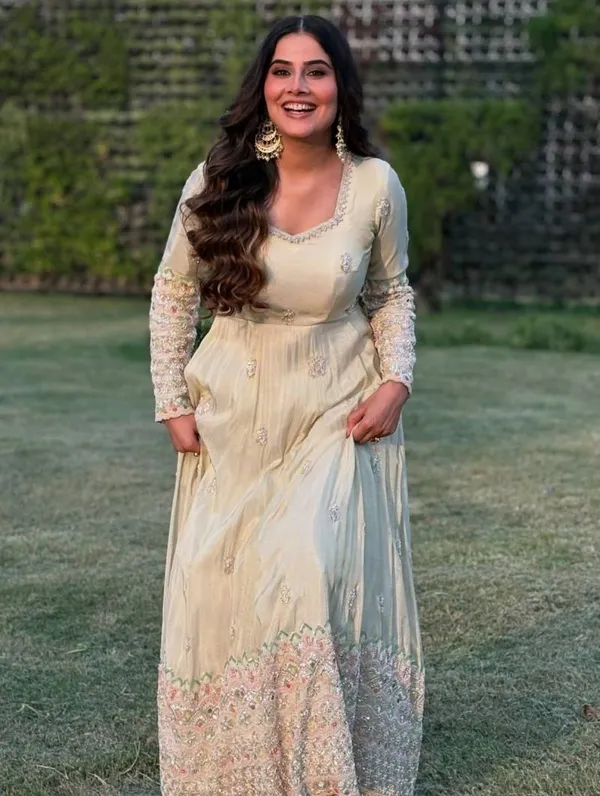 Georgette_Embroidery_Worked_Gown