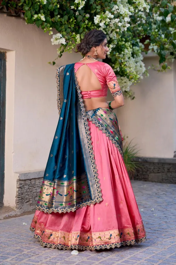 Jacquard_Silk_Paithani_Lpi_Affordable_Lehenga_Choli