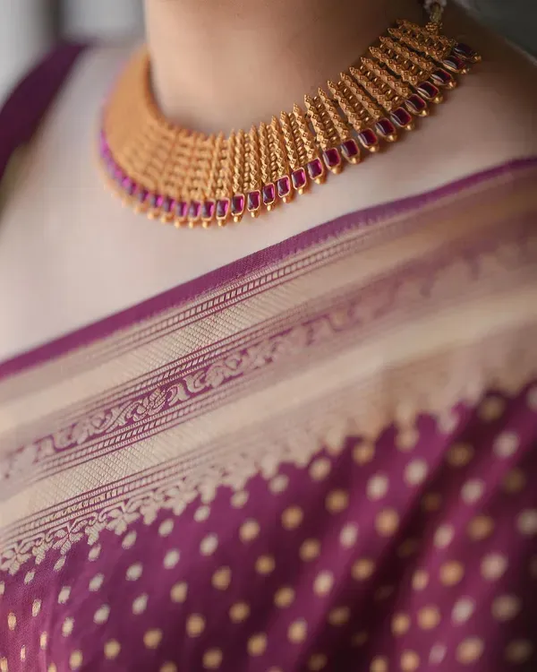Soft_Lichi_Silk_With_Jacquard_Work_Saree