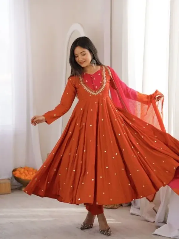 Special_Occasion_Roman_Silk_Embroidered_And_Sequence_Work_Gown_With_Bottom_And_Dupatta