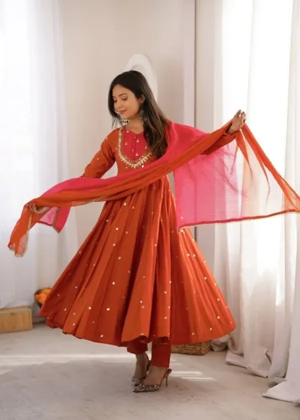 Special_Occasion_Roman_Silk_Embroidered_And_Sequence_Work_Gown_With_Bottom_And_Dupatta