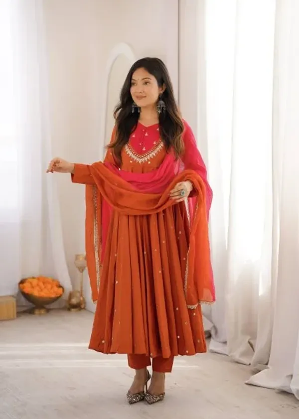 Special_Occasion_Roman_Silk_Embroidered_And_Sequence_Work_Gown_With_Bottom_And_Dupatta